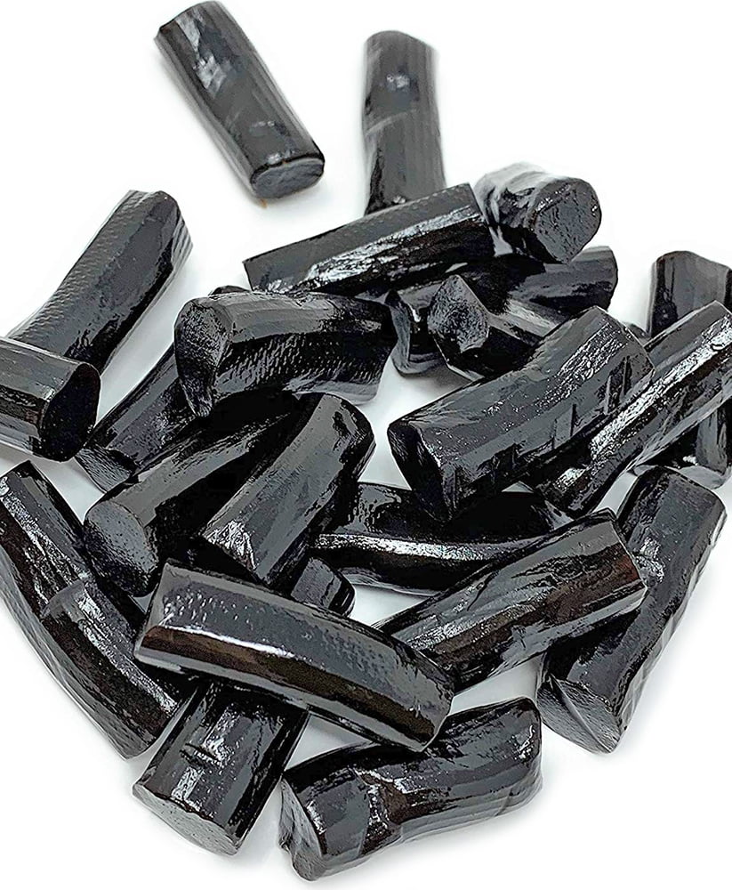 SweetGourmet Finnska Black Licorice Finnish Soft Licorice 4 Pounds