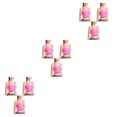 thumbnail image 1 of Sonducket 3 pack/lot Support Bra - Transpirable para máxima comodidad Cómodo Nylon Seamless Bras Top Fitness Sports Bra Rose red L Type1 NO1, 1 of 6