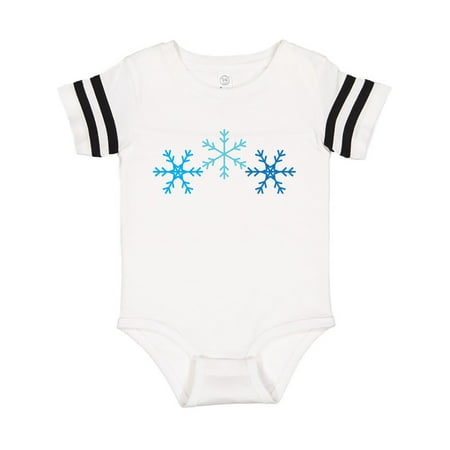 

Inktastic Snowflakes Winter Christmas Gift Gift Baby Boy or Baby Girl Bodysuit