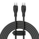 thumbnail image 1 of CABLE TIPO C A C BASEUS PUDDING SERIES NEGRO 100W 2 METROS, 1 of 5