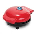 thumbnail image 1 of Jinsinto Mini Maker for Individual Waffles, Easy to Clean, Non-Stick Surfaces, 4 Inch, Red, 1 of 4