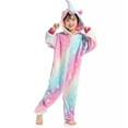 thumbnail image 1 of Pijamas siameses de franela con dibujos de animales, ropa de actuación escénica con diseño de león Triceratops Tianma dorado sagrado, 1 of 6