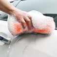 thumbnail image 2 of CTIRCHIU Decontamination Sponge for Cars Orange Bone Design 1Pcs, 2 of 5
