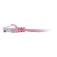 thumbnail image 3 of C2G 35ft Cat6a Snagless Unshielded (UTP) Network Patch Ethernet Cable-Pink - Patch cable - RJ-45 (M) to RJ-45 (M) - 35 ft - UTP - CAT 6a - molded, snagless, stranded - pink, 3 of 3