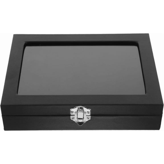 Zerodeko Medal Display Case 3D Medal Storage Box With Window Badges Displaying Case Deep Box Frame For War Sports Medals