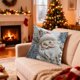 thumbnail image 4 of 45 X 45cm Christmas Pillow Cover Holiday Decoration Sofa Decoration Pillow Cushion Cover, 4 of 6