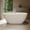 White Tub - Brushed Gold HDW, variant on OVE Ayago 59 in. Freestanding White Bathtub Kit Black Hardware