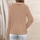 thumbnail image 4 of Puntoco suéter moda mujer invierno sólido manga larga Pullove cuello pico Casual suéter tops liquidación de Navidad Puntoco Puntoco-2178, 4 of 8
