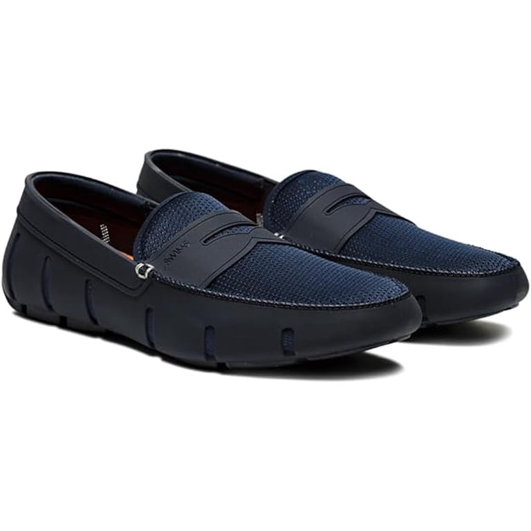 NEW SWIMS men\'s penny loafer in navy Penny Loafer | Waterproof Loafers with Drainage & EVA Insole  main image 4