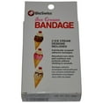 BioSwiss Bandages, Ice Cream Shaped Self Adhesive Bandages, Latex Free