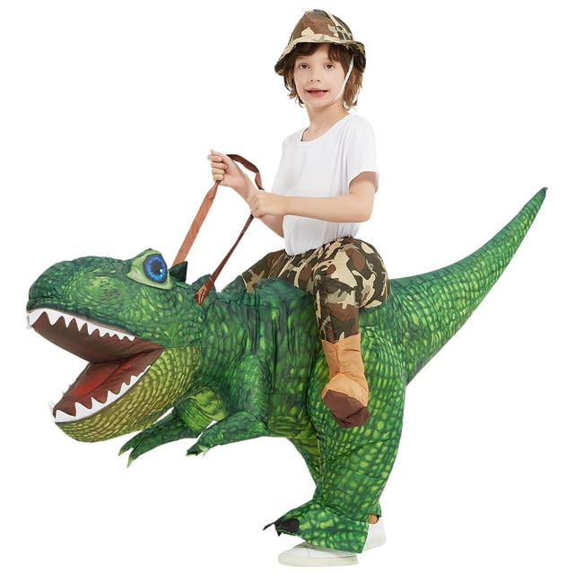 Disfraz inflable de dinosaurio GOOSH Kids para Halloween Diplodocus
