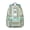 Greenish-blue-25, variant on Tropical Flower and Leaves Students Backpack Durable School Bag with Colorful Boho Floral Pattern, Perfect for Outdoor Adventures