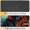 thumbnail image 4 of Yak Square Non-Slip Rubber Bottom Printed Desk Mat Mousepad for Office and Gaming - 8.3x9.8 Inch, 4 of 6