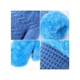 thumbnail image 5 of BadPiggies Kids Toddler Winter Mittens Gloves, Baby Boys Girls Cute Warm Fleece Lined Knit Thick Thermal Infant Gloves (Black), 5 of 7