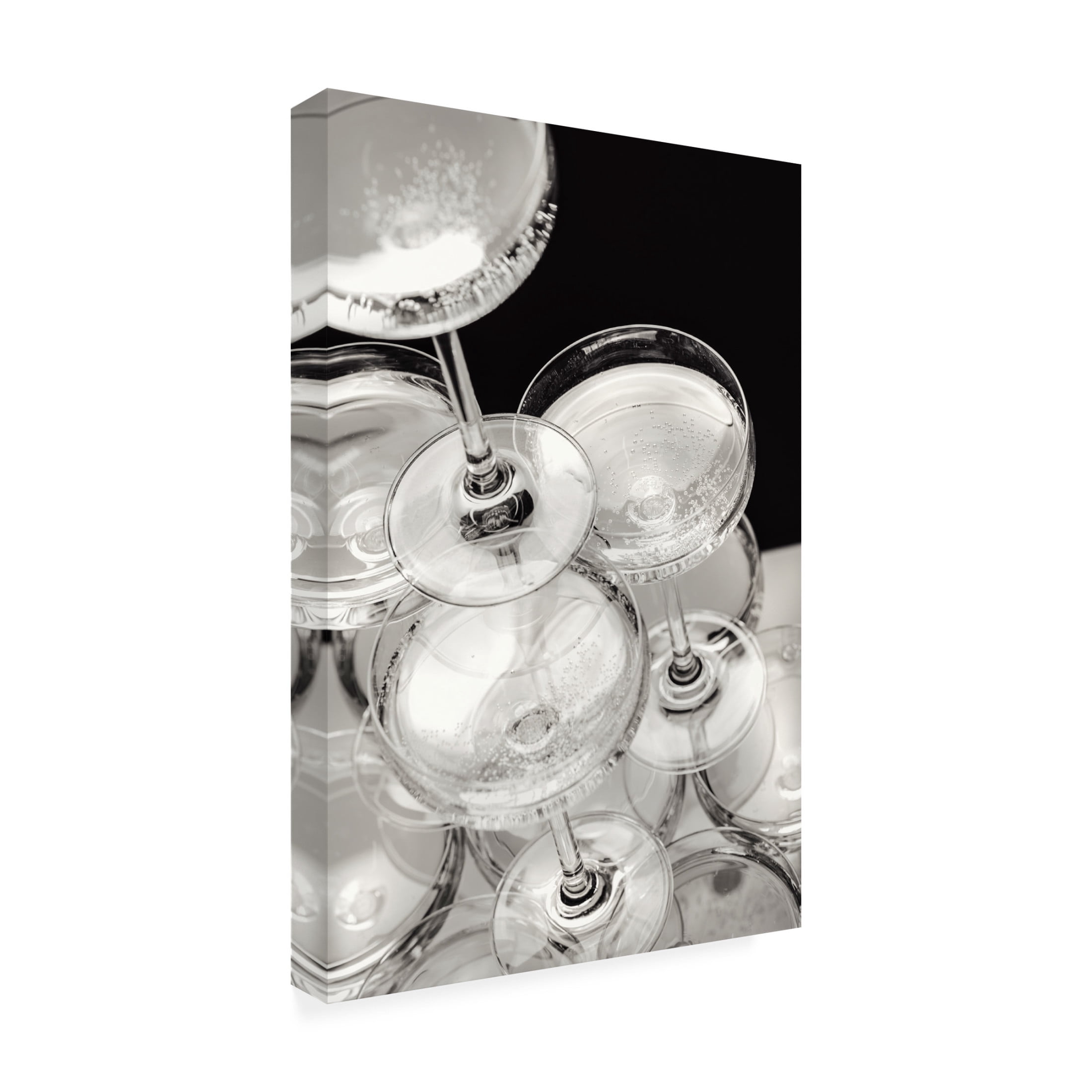 Pictufy Studio III 'Champagne Tower 5' Canvas Art - 12 x 19 Inches