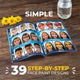 thumbnail image 4 of Kit de pintura facial Zenovika 28 colores Professional Kids, 4 of 6