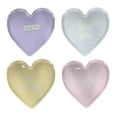 thumbnail image 2 of cupcakes and cashmere Valentine's Day Melamine Appetizer Plates Conversation Hearts, Set of 4, 2 of 4