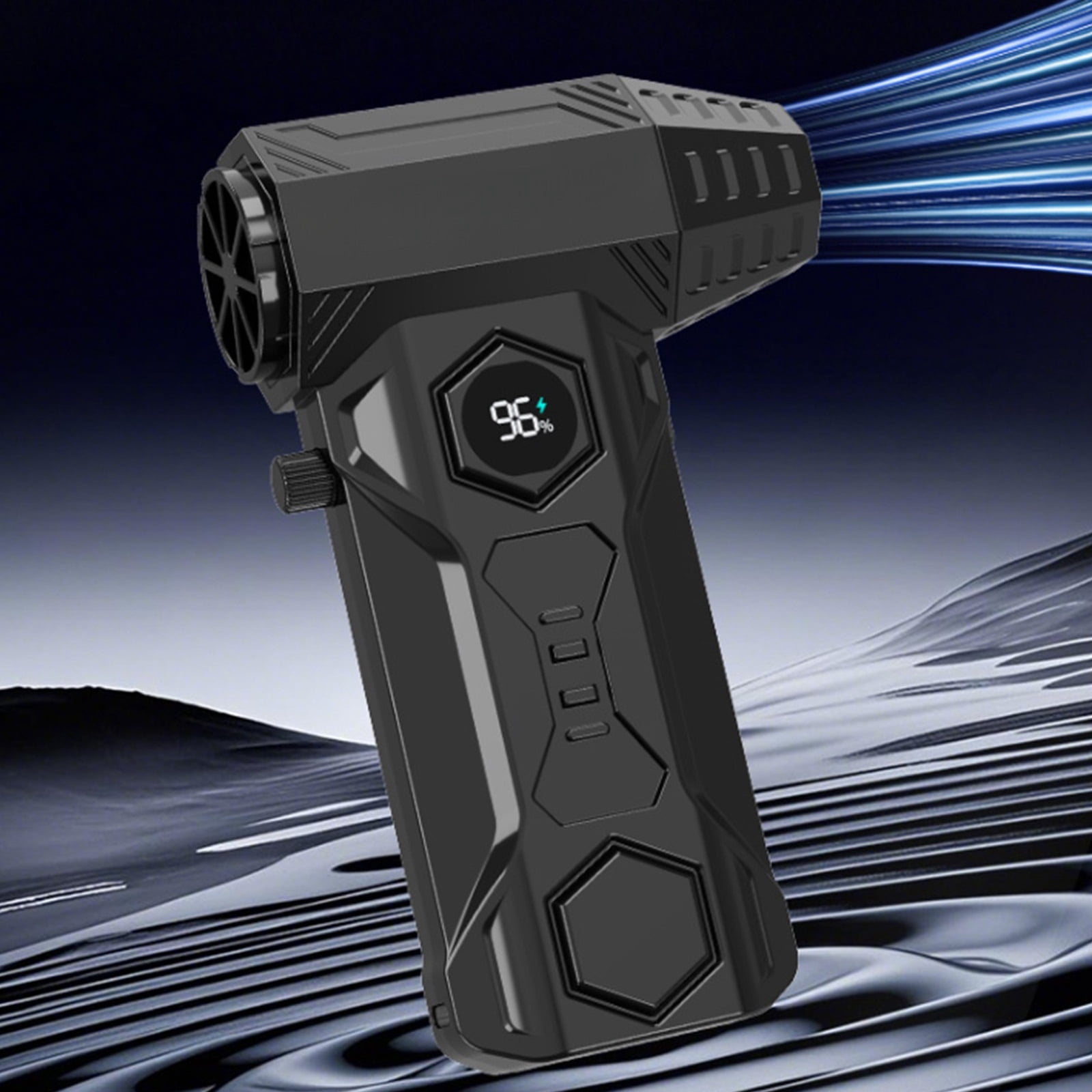 Small USB Powered Boosts Blower 580000 High Speed Air Dusters Ergonomic Grip For Electronics Car Cleaning Use