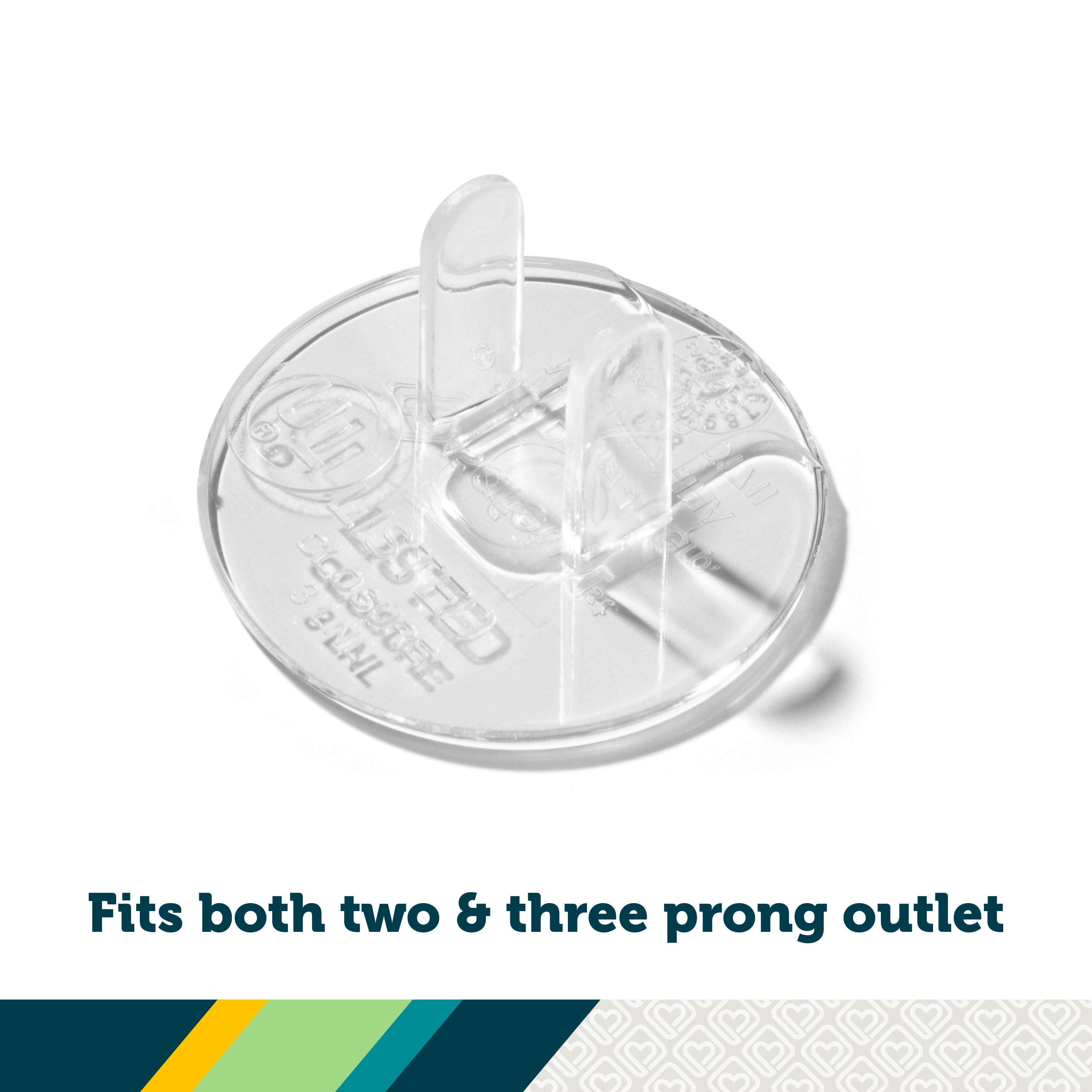 (3 pack) Safety 1st Ultra Clear Plug Protectors (20pk), Clear, Toddler