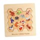 thumbnail image 5 of Rompecabezas de madera para juegos, actividades de aprendizaje preescolar, educación temprana, jardín de infancia Animal, 5 of 9