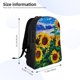 thumbnail image 4 of Easygdp Landscape With Sunflowers Mochila Versátil y Elegante: Comodidad, Almacenaje y Durabilidad para la Universidad, Trabajo, Viajes y Uso Diario, 4 of 8