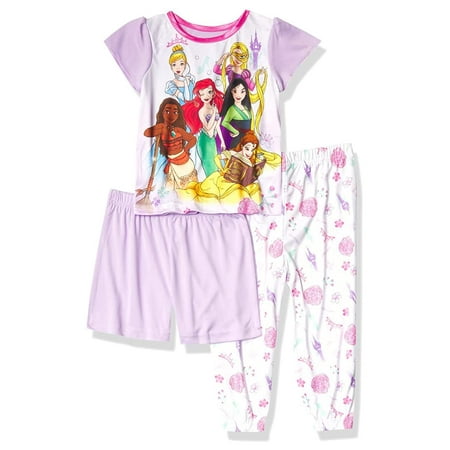 Disney Girls Pajama Set, Precious Princess 2, 3T 