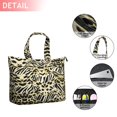 thumbnail image 2 of Zebra and Leopard Print Pattern Travel Tote Bags for Women Carry On,Large Weekender Bags for Women Travel,Multi Functional Duffle Bag for Work,Shopping,Sports, 2 of 5