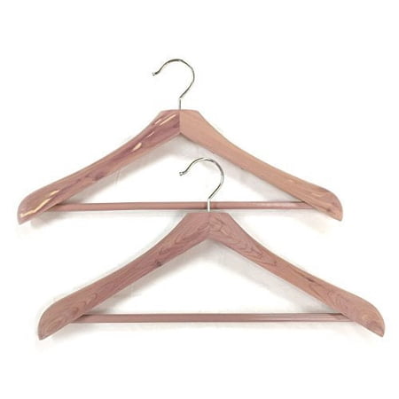Cedar Elements Wide Coat and Suit Hangers - 6 Pack