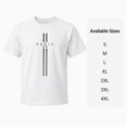 thumbnail image 5 of Women’s Paris Milano Graphic T-Shirt, Short Sleeve Cotton Tee, 5 of 9