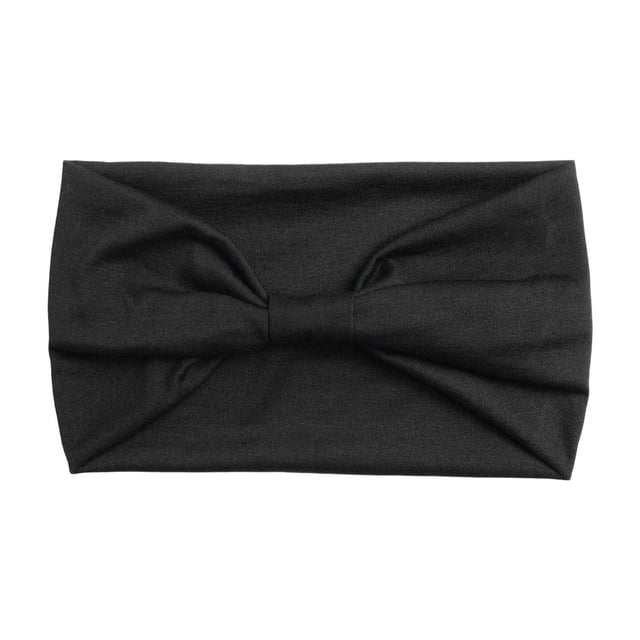 Cinta elástica para el pelo de color liso para hacer ejercicio; antideslizante y absorbente del sudor; ideal para correr, yoga y tenis
