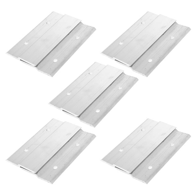 HINTRMENT 5Pairs French Cleat Picture Hanger Silver for French Cleat Hanger Picture Hanging