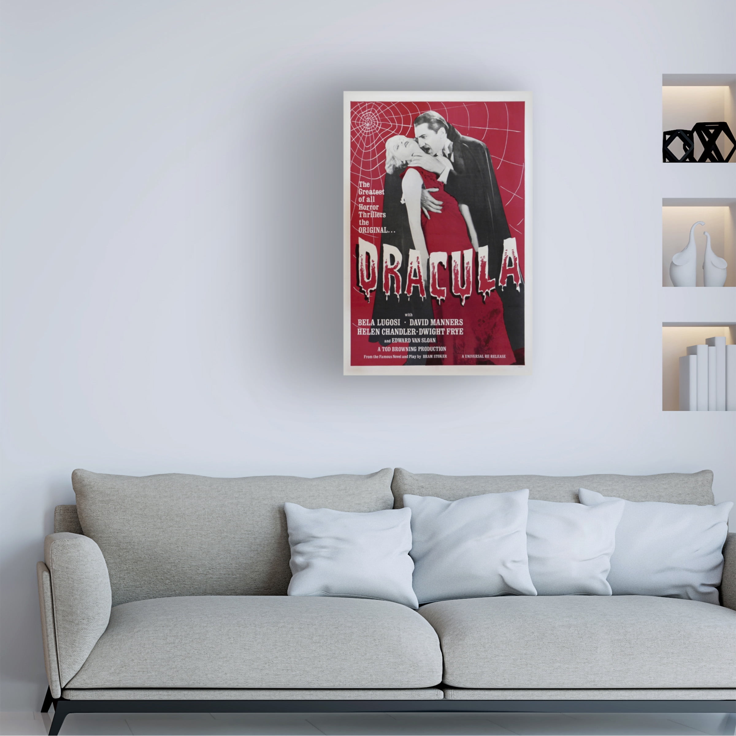 Trademark Fine Art "Dracula" Canvas Art by Vintage Apple Collection