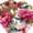 Crimson Green, variant on Large Area Rugs for Living Room Bedroom, Pink Floral 6'x9' Rug Washable Carpet Runner Indoor Outdoor, Watercolor Flowers Leaves Plants Watercolor Non Slip Floor Mats Rug for Kitchen, Playroom
