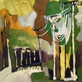 thumbnail image 3 of Ferrell, Erin McGee 15x15 Black Modern Framed Museum Art Print Titled - Trees and Wires X, 3 of 5