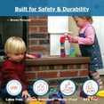 thumbnail image 6 of Cardinal Gates SPK Small Hearth Pad Kit - Fireplace Baby Proofing - Adhesive Backed Fireplace Bumpers for Babies - 4 Foot Roll of Padding & Two 6" x 9" Corners - Made in The USA - Gray, 6 of 7