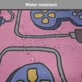 thumbnail image 7 of Gaming Chair Seating Cushion Set of 4, Continuous Joystick Gamepad Vintage, Seat Pads for Office with Anti-slip Backing, 16"x16", Pink Violet Blue, by Ambesonne, 7 of 7