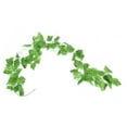 2024 2pcs Simulation Grape Leaf Rattan Green Plant Ceiling Decoration
