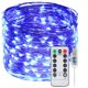 thumbnail image 3 of Cadena de luces LED USB con 8 modos, 5/10 m/20 m, 50/100/200 LED, con control remoto, para decoración del hogar, bodas, Navidad y fiestas, 3 of 5