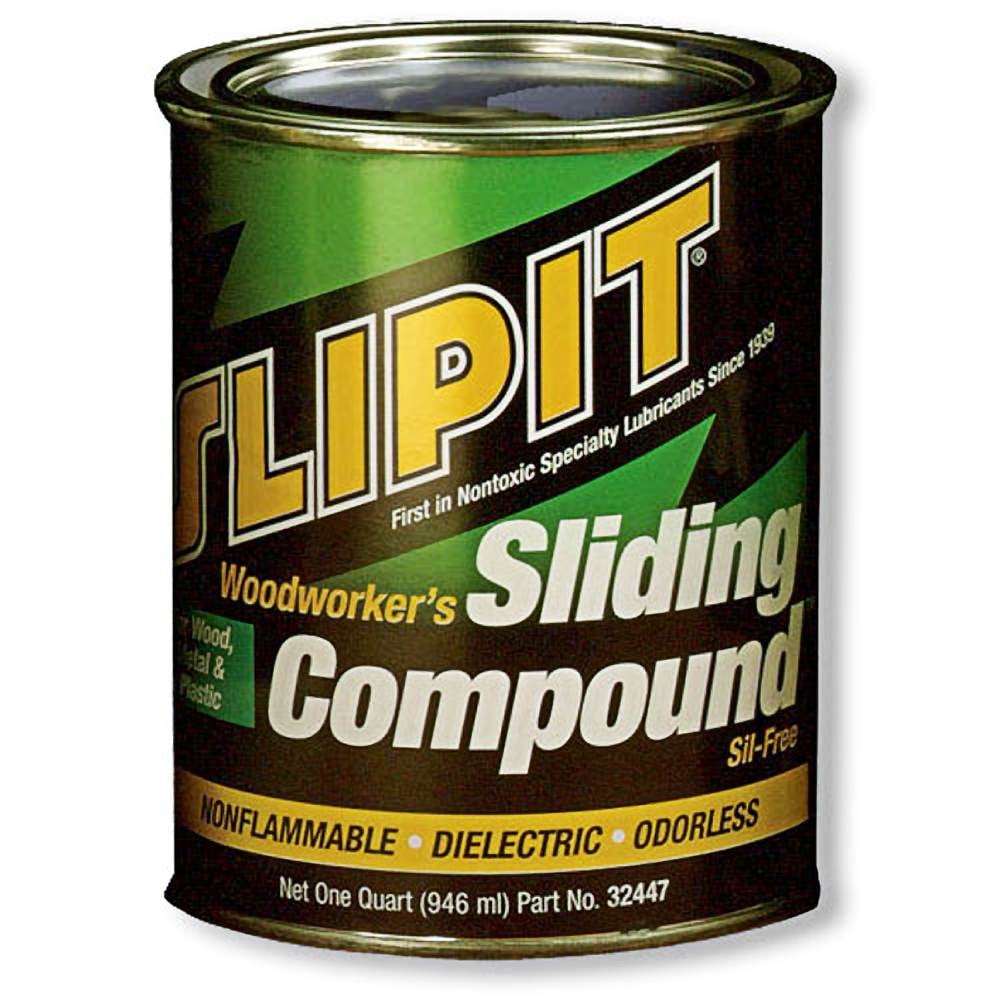 Grizzly Industrial Slipit G5562 Sliding Compound Gel Jar, 1 qt - Clear