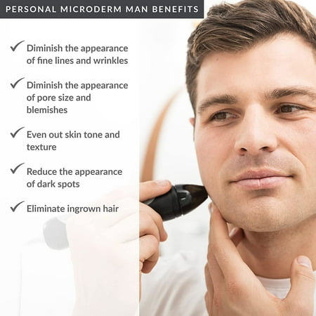 PMD Classic Personal At-Home Microdermabrasion Device, Men