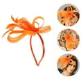 thumbnail image 4 of Fascinator Headband Feathering Hat Tea Party Hat Decorative Hair Accessories, 4 of 11