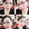 thumbnail image 5 of GJX Reading Glasses Blue Light Blocking Auto Focus Oval Frame HD Anti-Fatigue Glasses for Women Readers Rose Red 150, 5 of 5
