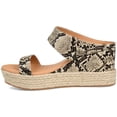 thumbnail image 2 of Journee Collection Womens Alissa Slide Snake, 7.5 Womens US, 2 of 6