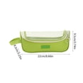 thumbnail image 3 of Estuche Grande para Lápices de Estudiante con Compartimentos, Bolsa Organizadora de Material Escolar, Color Macaron, Estuche Multifuncional para Lápices, 3 of 6