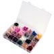 thumbnail image 1 of Paquete de 24 576 uñas postizas de longitud media mate, juego completo de uñas postizas de ataúd mediano, punta de uña postiza de ballet corta acrílica, arte de uñas DIYestilo: estilo 1;, 1 of 5