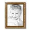 thumbnail image 2 of ArtToFrames 9" x 12" Gold with beads Picture Frame, 9x12 inch Gold Wood Poster Frame (WOM-4139), 3 Pack, 2 of 8