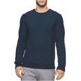 thumbnail image 2 of Suéter de punto texturizado Calvin Klein para hombre azul mediano, 2 of 2