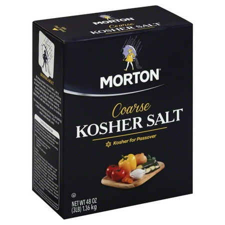 Morton® Coarse Kosher Salt 3 lb. Box