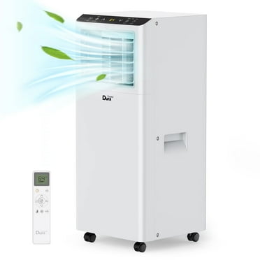 DuraComfort 8000BTU Portable Air Conditioner for Room up to 230 Sq.Ft, 3-in-1 AC Unit 5100BTU (SACC), Cooling, Dehumidifying, Fan