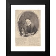 thumbnail image 2 of Rembrandt van Rijn 18x24 Black Modern Framed Museum Art Print Titled - Jan Cornelis Sylvius, Preacher (1646), 2 of 5